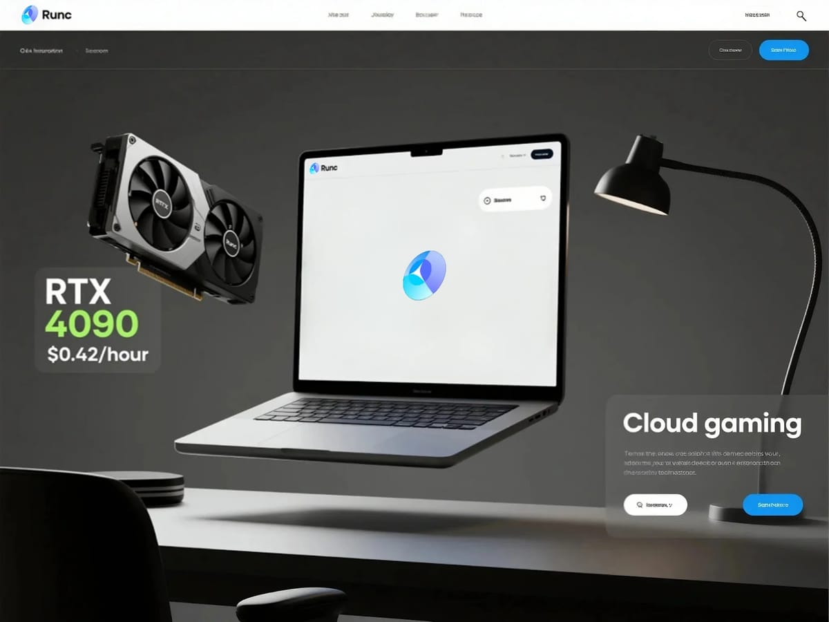 Runc Cloud Gaming: RTX 4090 Power for $0.42/Hour | Play Your Game