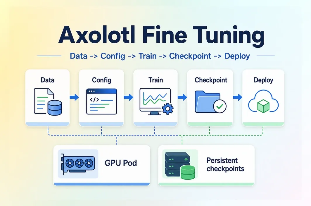 Axolotl Fine Tuning: A Practical Workflow from Data to Deployable Checkpoint