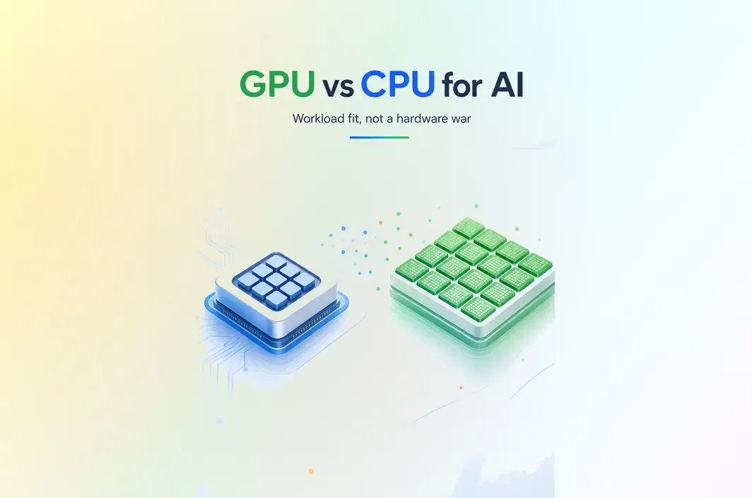 GPU vs CPU for AI: Why GPUs Win for Many Workloads and When CPUs Still Matter