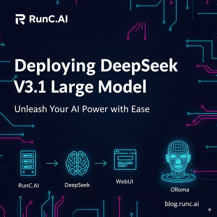 Build Your Own Private AI Assistant: A Step-by-Step Guide to Deploying DeepSeek V3.1 on RunC.AI