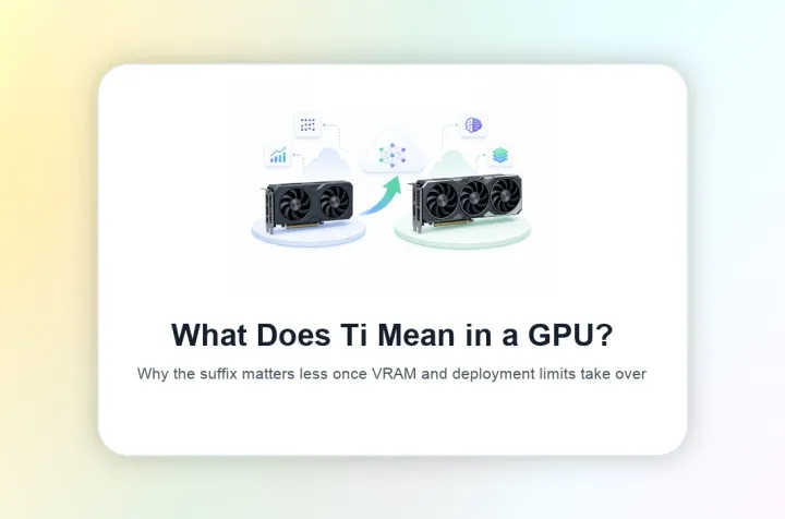 Cover image showing a basic GPU card and an upgraded Ti-style step-up card in an editorial comparison layout.